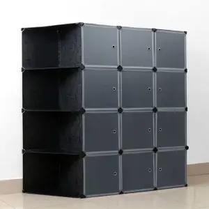 DIY 조립식 복합선반 수납옷장 140x140cm DIY옷장 의류수납장 옷수납장