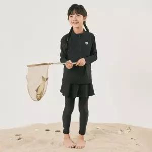 ARENA KIDS 에브리데이 아동 레저 9부 랩스커트 A4BG1GE01BLKA4BG1GE01BLK
