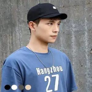 남자 짧은챙 볼캡 모자 숏챙 캐주얼 면 코튼 캡