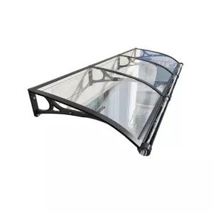고정식 비막이 알루미늄 처마 렉산 창문 현관 베란다 차양막 조립식 캐노피 어닝