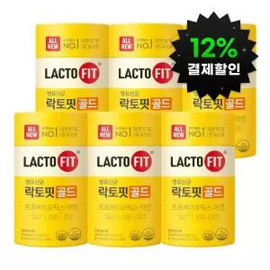 락토핏 골드 50포 6통(300일분) All New 리뉴얼 보장균수 40억CFU