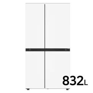 LG전자 S836MQQ142 디오스 AI 오브제컬렉션 매직스페이스 냉장고 832L 2등급 (1HO)