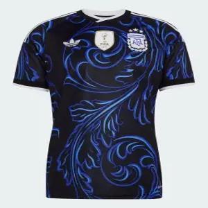 adidas 아르헨티나 26 어웨이 저지 - 블랙루시드블루 JM8395