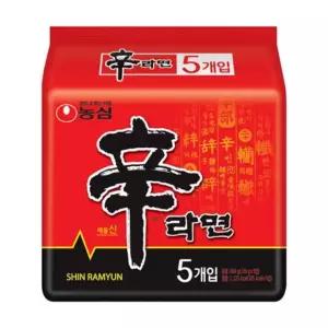 농심 신라면멀티 120gx5개입 박스(8개입)