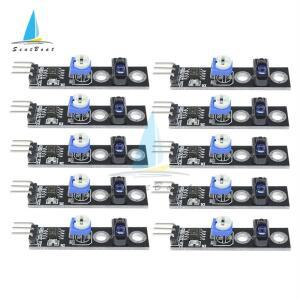 10 개 세트 IR 적외선 라인 반사 트랙 추종자 센서 TCRT5000 Arduino AVR ARM PIC DC 3.3V-5V 용 장애물 회