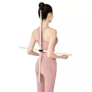 어깨 허리 스트레칭 바른자세 봉 바 필라테스 요가봉