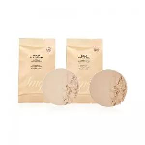 THE FACE SHOP 골드콜라겐 앰플 투웨이 팩트 (리필) 9.5g (2 Colors)