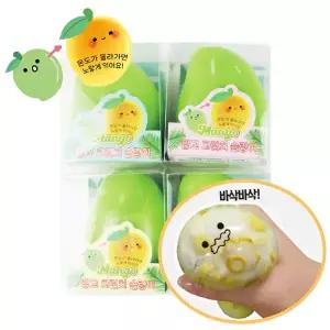 색이 변하는 망고 1개 크런치 슬랑이 말랑이 장난감