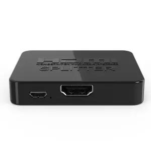 2포트 HDMI 모니터 영상 고해상도 4K 분배기 UHD 컴퓨터 멀티 화면복제 스위치 스플릿터 셋탑박스
