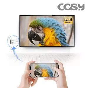 코시 무선 미라캐스트 동글 스마트폰 화면 미러링 고해상도 TV연결 동글이 CK1407WL