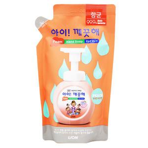 아이깨끗해 항균 폼 핸드솝 리필200ml-복숭아향