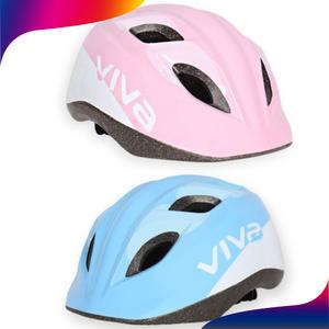 KC인증 VV 비바 솔리드 아동용 헬멧 52-56cm 내피탈부착 인라인 퀵보드 자전거