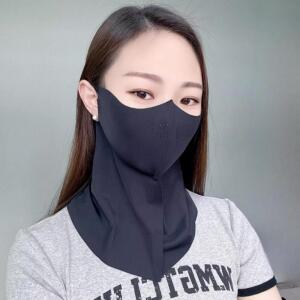 UPF+50 자외선 차단 풀커버 일체형 골프 스포츠마스크 쿨 1P