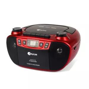 아남 포터블 카세트 테이프 CD플레이어 A-90 탁상용 라디오 MP3 플레이어 USB AUX