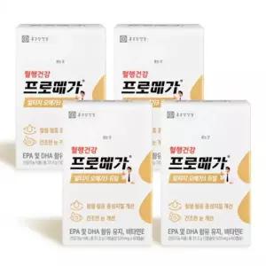 프로메가 알티지 오메가3 듀얼 520mg x 60캡슐 4박스