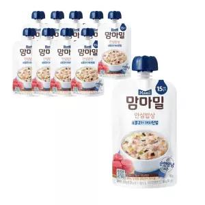 맘마밀 안심밥상 소불고기 가지진밥 140g 10팩