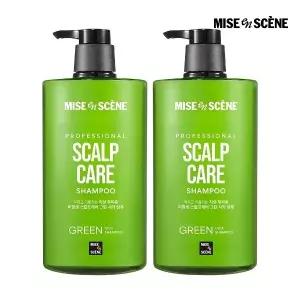 [AP] 미쟝센 스칼프케어 그린 시카 샴푸 1000ml 2입16148384588822