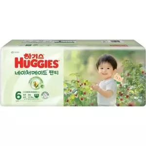 하기스 네이처메이드팬티 6단계 남아 점보형 38매