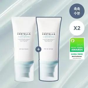 스킨1004 마다가스카르 센텔라 히알루-시카 워터핏 선세럼 50ml 더블기획 (SPF50+ PA++++)
