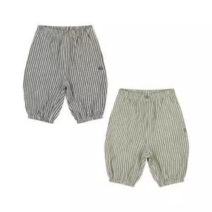 아가방 TC01 아가방 여름 이지스트라이프7부바지 (GREEN,CHARCOAL)  01T352008