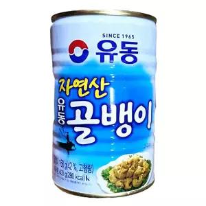생활 골뱅이캔 유동골뱅이 유동 400g 골뱅이통조림 골뱅이 수앤서C2