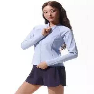 [모다아울렛][아레나]여성 비치세트 리나 집업 래쉬가드 세트 (A6BL1SR21LPL)(브라캡내장형)_DJ