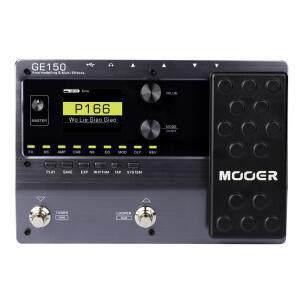 MOOER GE150 일렉트릭 기타 앰프 모델링 멀티 이펙트 페달 표현 및 IR 로딩 기능이 있는 휴대용 프로세서
