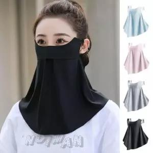안면 마스크 차단볼 쿨링 얼굴 오토바이 차단 길이 여름 자외선 차단쿨 여자 에어홀 조절