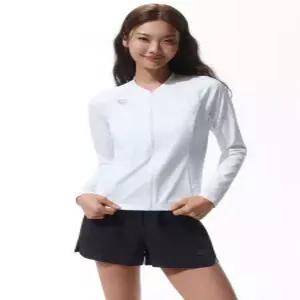 [국내백화점] 아레나 여성 래쉬가드 비치세트 리나 집업 세트 브라캡내장형 집업래쉬가드