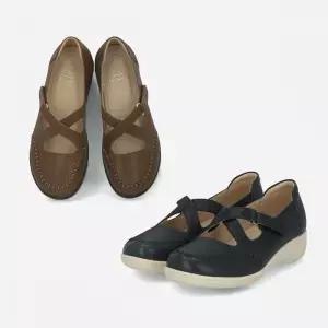 [엘칸토]여성 염소가죽 컴포트 캐주얼화 3.5cm LCWC11U513_YS