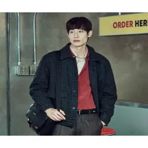 매장정품 라코스테 LACOSTE BH533E 55N050 남성 퀼팅 안감 울 드리즐러 자켓 55N 05