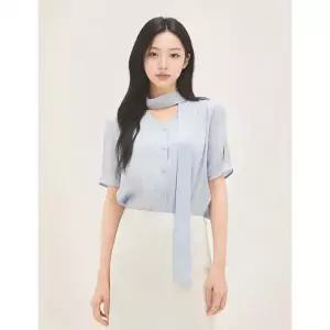 로엠 RE 타이블라우스 RMBLG23R11 RMBLG25RT1