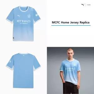 매장정품  PUMA 맨체스터 시티 FC 26 27 홈 저지 래플리카 784326 01 MCFC Home Jersey