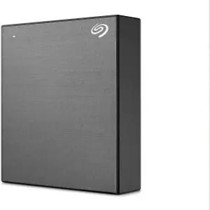 Seagate One Touch 2TB 비밀번호 활성화 하드웨어 암호화 휴대용 외장 하드 드라이브 PC 노트북 및 Mac USB