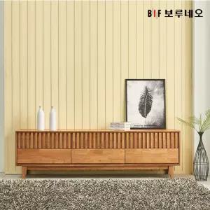 앳홈 비엔나 러버우드 원목 2단 1800 와이드 거실장 서랍장