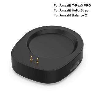 Amazfit T-Rex 3 Pro/Balance 2용 무선 충전기 변환기 어댑터 도크 교체용 휴대용 Helio 스트랩용