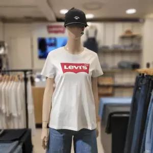 리바이스 여성 퍼펙트 로고 반팔티 17369-0468