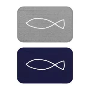 모노피쉬퀼트 순면 미끄럼방지발매트 욕실매트 화장실