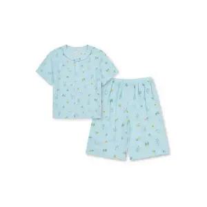 탑텐 TOPTEN KIDS 공용) 쿄니 라운드넥 레이온 5부 파자마 셋업_MKF5UI3013 MKF5UI3013 142945