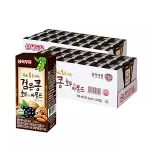 삼육두유 검은콩 호두와 아몬드 190ml 48팩 (24팩x2)