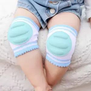 1 쌍 안전 크롤링 팔꿈치 Kneepad 쿠션 소년 무릎 패드 보호대 메쉬 다리 따뜻하게