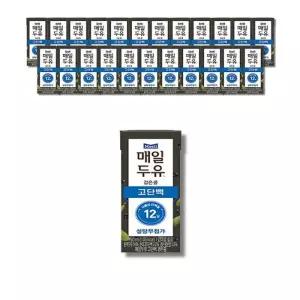 [보리담다] 매일두유 검은콩 고단백 190ml 24개 2박스
