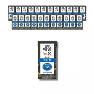 [보리담다] 매일두유 검은콩 고단백 190ml 24개 2박스