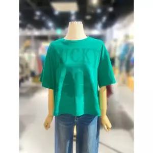 일부수량 [베네통] 럭키 프린팅 오버핏 반팔 티셔츠 (BATSA4611) 2754479