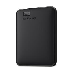Windows용 웨스턴 디지털 5TB 요소 휴대용 외장 하드 드라이브, PC 및 Mac용 USB 3.2 Gen 1 / 3.0, 플러그 앤 플레이 준비 완료 - WDBU6Y0050BBK-WESN