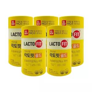 종근당건강 ALL NEW 락토핏 골드 2g x 50포 x 5통 /Hb