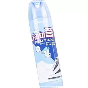 IKWC1A55E 말표 다리미 풀 스프레이 480ml 다림질 아이롱 빳빳함 카라 와이셔츠