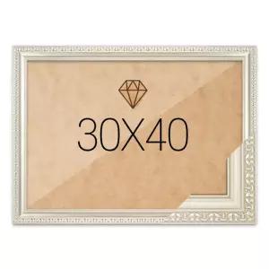 보석십자수액자 30x40 고급형 댄디실버