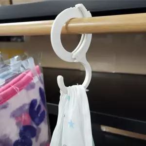 플라스틱 S자 가방 후크 잠금 걸이