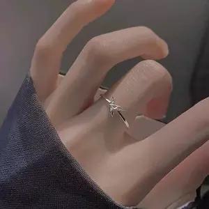 [기타브랜드]종이학 큐빅 반지 오픈링 커플 우정 반지 쥬얼리 악세사리 애끼 엄지 링 반지 커플링 우정링